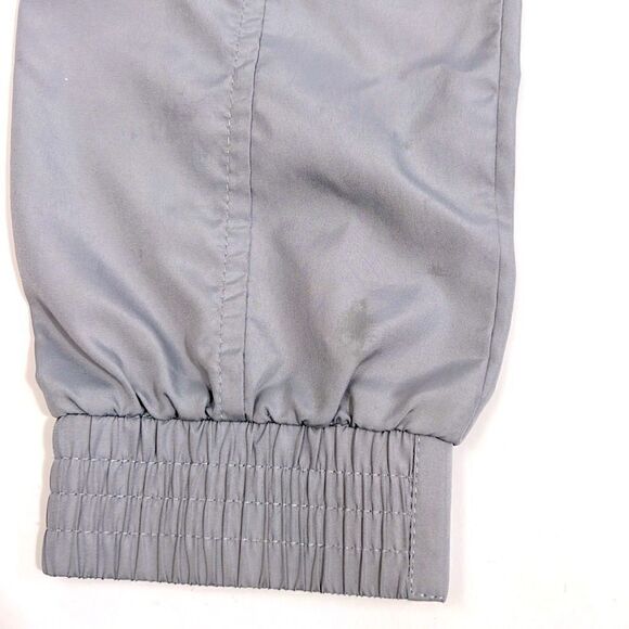 Zine Gray Bomber Jacket Fit Windbreaker - Picture 7 of 11